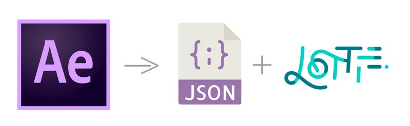 AE JSON Lottie Logo