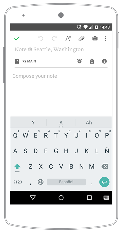 Android Keyboard Layout