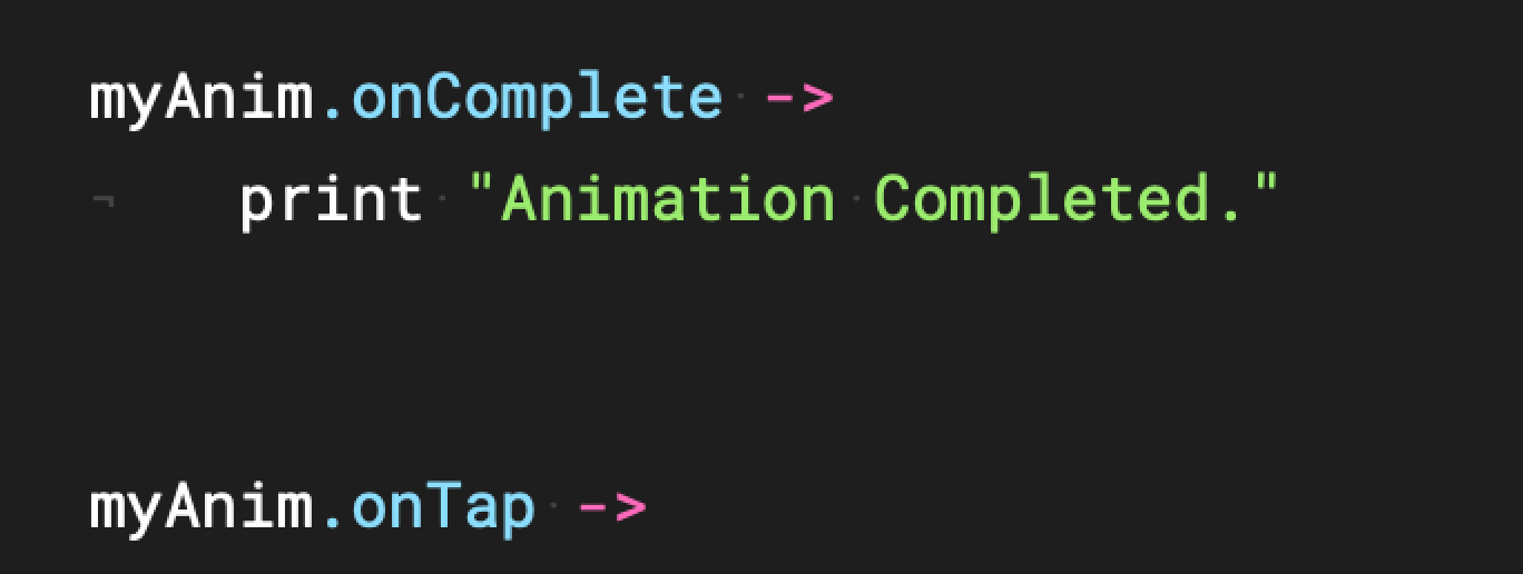 Example of Lottie for Framer